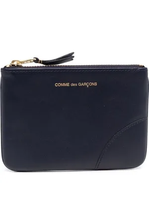 Comme des Garçons Zipped leather coin wallet