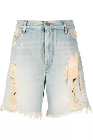 The Attico Eugenia denim shorts