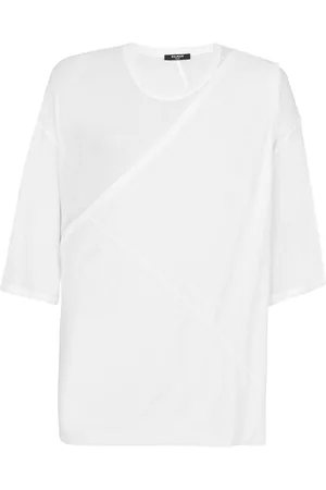 Balmain Gathered-panel detail T-shirt