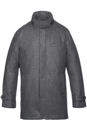 Norwegian Wool Down-filled car coat