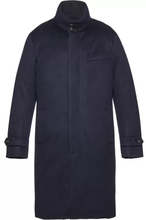 Norwegian Wool Single-breasted cashmere coat