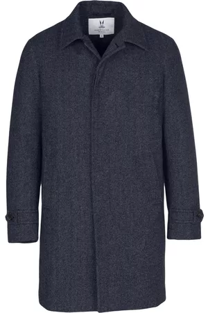 Norwegian Wool Single-breasted down-filled coat