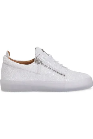 Giuseppe Zanotti Zip-detail glitter sneakers
