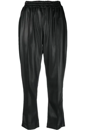 Serafini High-waisted cropped trousers