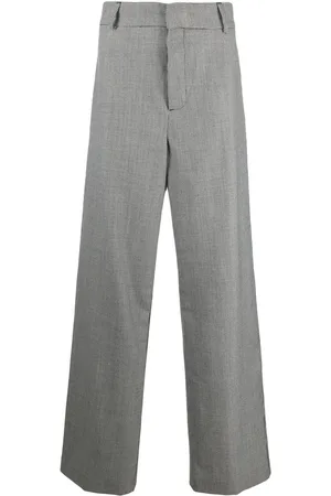 Nanushka Baggy Flare houndstooth-print trousers