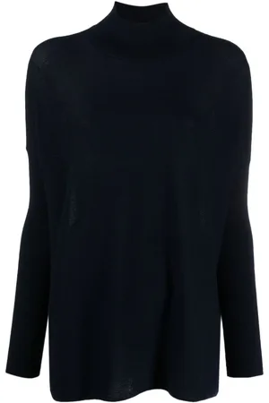 GENTRYPORTOFINO Cashmere mock-neck knitted sweater