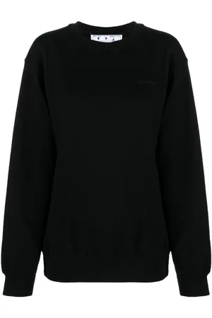 OFF-WHITE Diag-print cotton sweatshirt