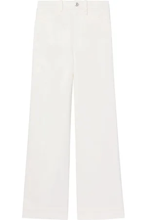 Proenza Schouler Cropped cotton twill culottes