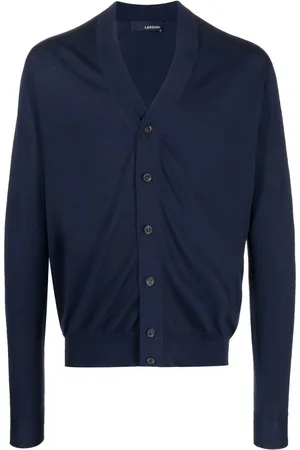 LARDINI Button-up knitted cardigan