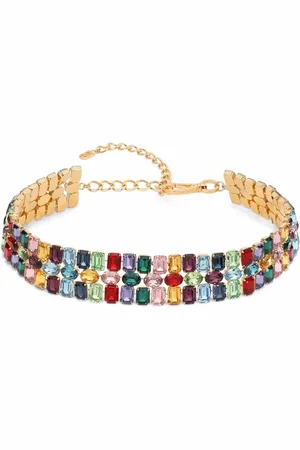 Dolce & Gabbana Rhinestone-embellished metal belt