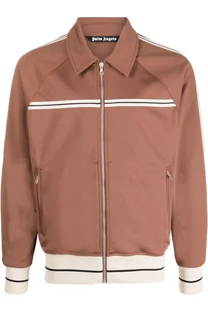 Palm Angels Striped-trim sweatshirt