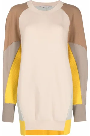 Stella McCartney Contrast-panel wool jumper