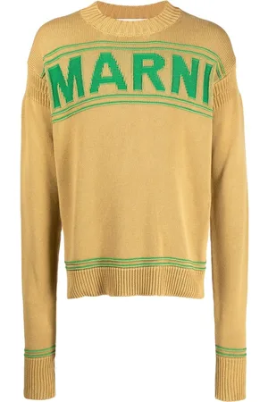 Marni Logo-print knit jumper