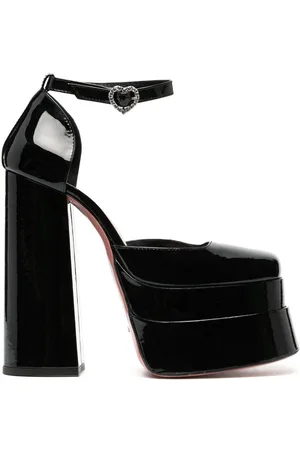 VIVETTA Patent-leather platform 160mm pumps