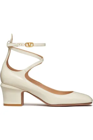 VALENTINO GARAVANI Tan-Go 60mm patent leather pumps