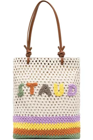 Staud Women Handbags - Crochet-knit tote bag