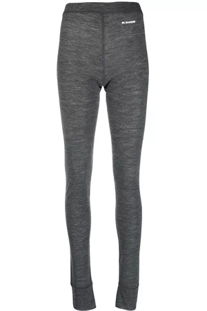 Jil Sander Melange effect leggings