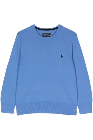 Ralph Lauren Logo-embroidered knitted sweater