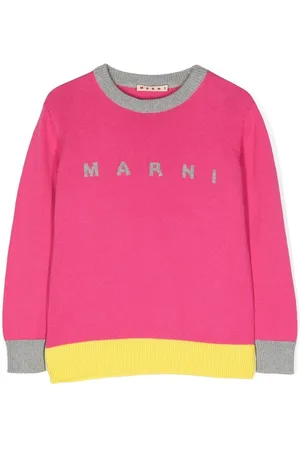 Marni Logo-detail knit jumper