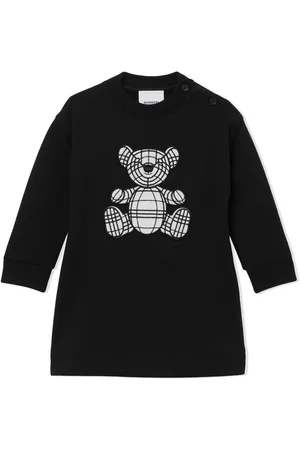 Burberry Embroidered Thomas bear sweater dress