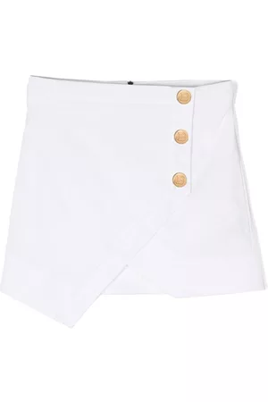 Balmain Buttoned wrap-skirt