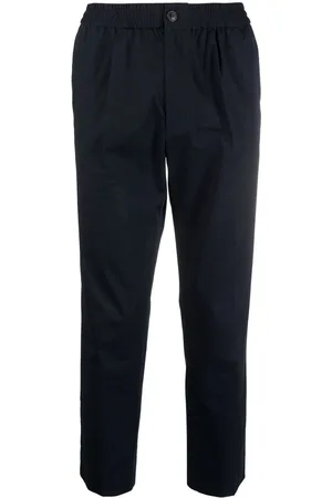 Ami Elasticated-waist cropped trousers