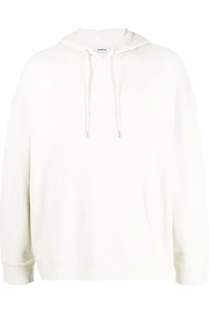 Sandro Men Hoodies - Embossed-logo long-sleeve hoodie