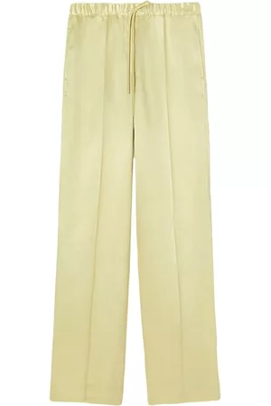 Jil Sander Glossy-finish trousers