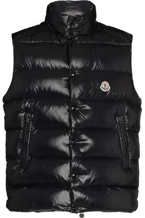 Moncler Tibb logo-patch padded gilet