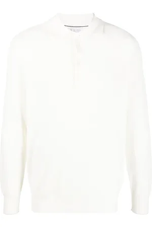 Brunello Cucinelli Knitted polo jumper