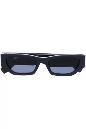 Tommy Hilfiger Number-detail rectangle-frame sunglasses