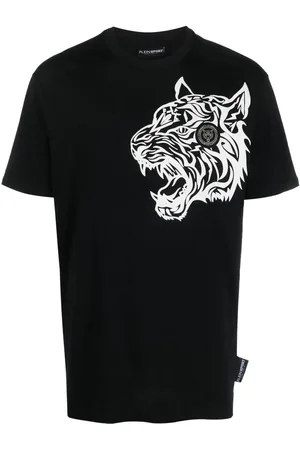 Philipp Plein Tiger-print short-sleeved T-shirt