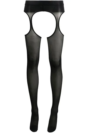 Wolford X Sergio Rossi Suspender tights