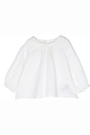 BONPOINT Lace-trim detail blouse