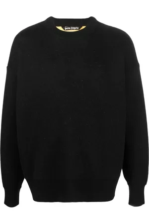 Palm Angels Palm tree intarsia-knit wool sweater