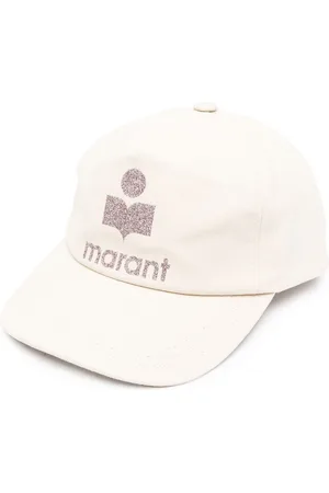 Isabel Marant Glitter logo print cap