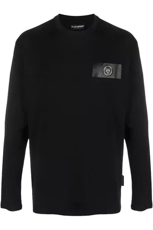 Philipp Plein Logo-patch long-sleeved T-shirt