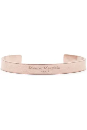 Maison Margiela Logo-engraved cuff bracelet
