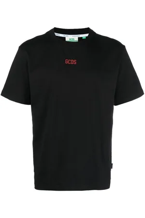 GCDS Logo-print crew-neck T-shirt