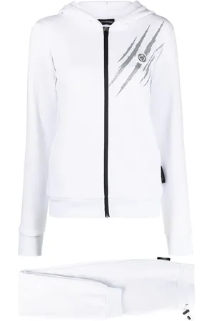Philipp Plein Scratch cotton jogging tracksuit