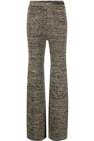 REMAIN Soleima straight-leg knitted trousers
