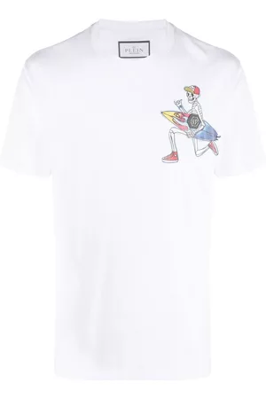 Philipp Plein Hawaii graphic-print cotton T-shirt