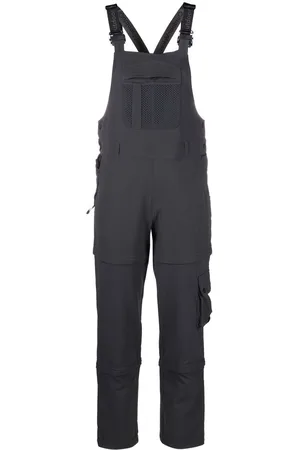 Outdoor Voices Square-neck straight-leg dungarees