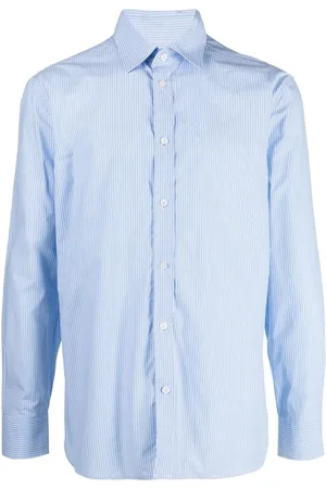 Filippa K Men Shirts - Striped button-up shirt