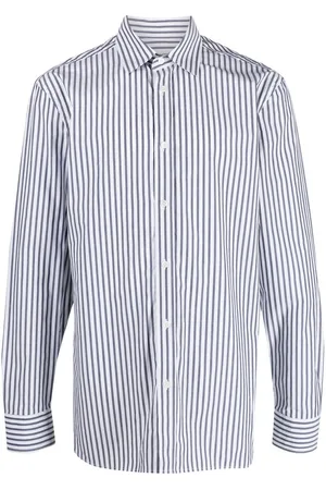 Filippa K Men Shirts - Striped button-up shirt