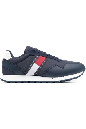 Tommy Hilfiger Herren logo-patch sneakers