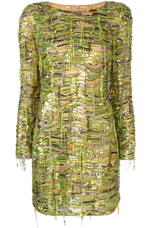 Dundas Sequin-embellished minidress