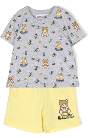 Moschino Teddy Bear panelled tracksuit set