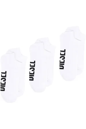 Diesel Skm-Gost logo-jacquard socks (pack of three)