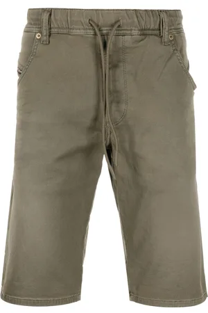 Diesel Drawstring-waist denim shorts